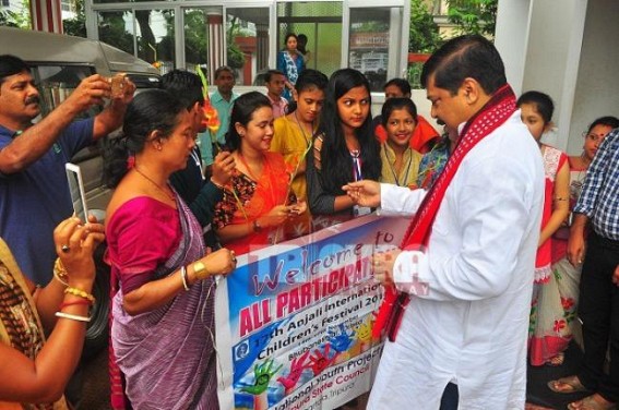 Tripura to participate in International Children's festival 2018, Health Minister wishes state team